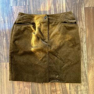 Liz Claiborne 100% Cotton Textured Mini Skirt